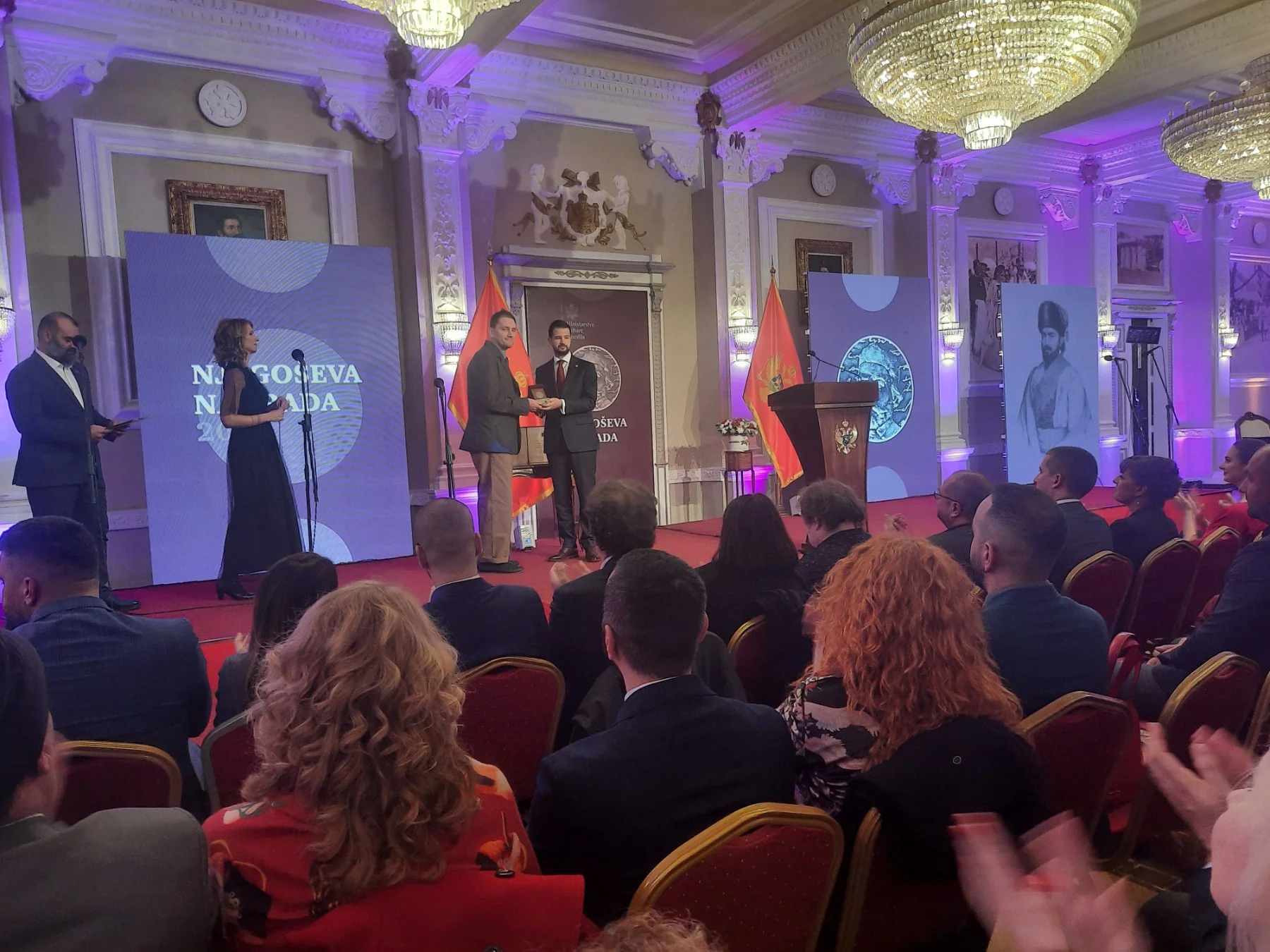 Milatović na dodjeli Njegoševe nagrade: Ugrešić je ispisala najljepše stranice u vrijeme mraka