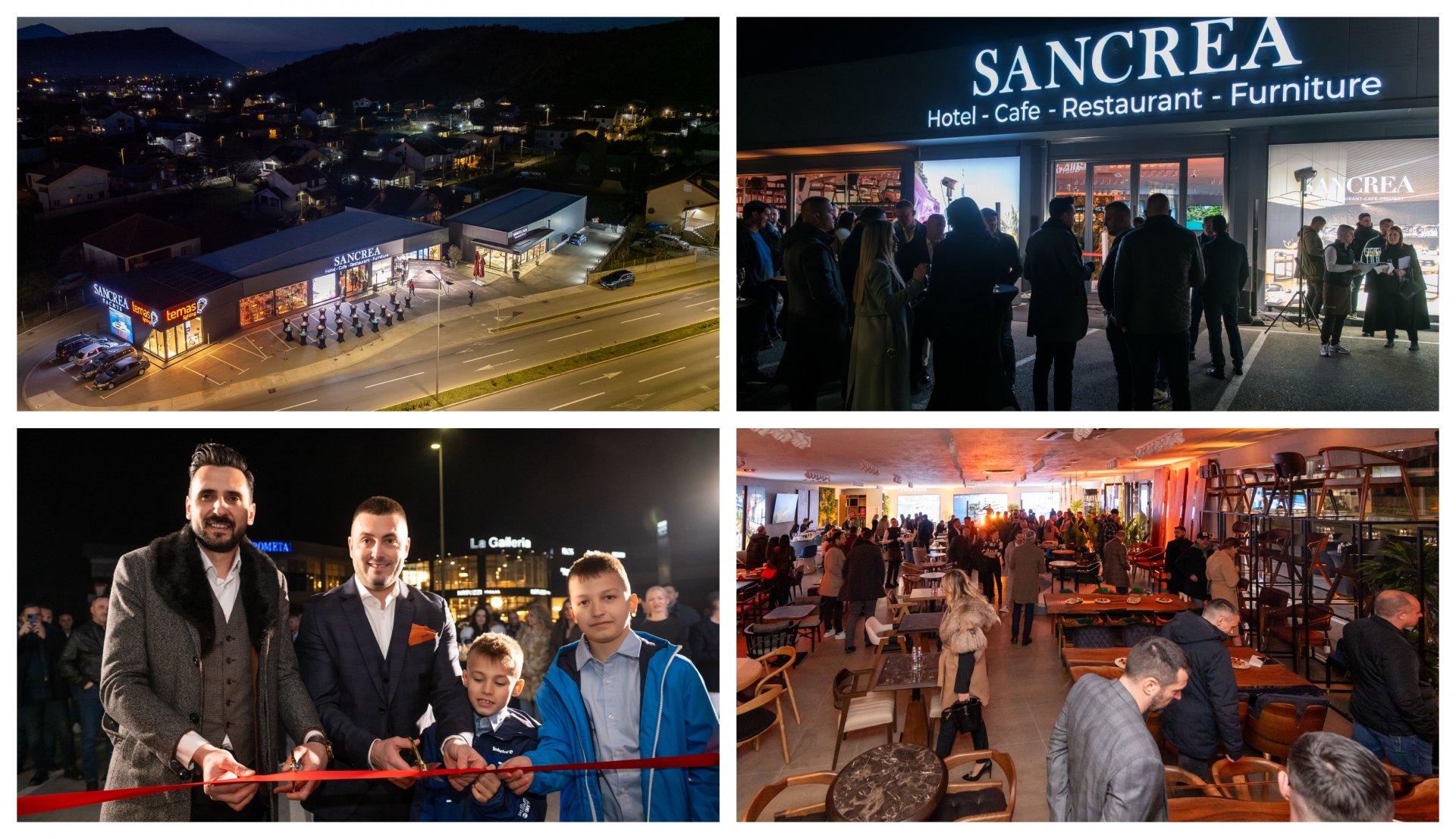 Salon horeca namještaja SANCREA otvoren u Podgorici (video)