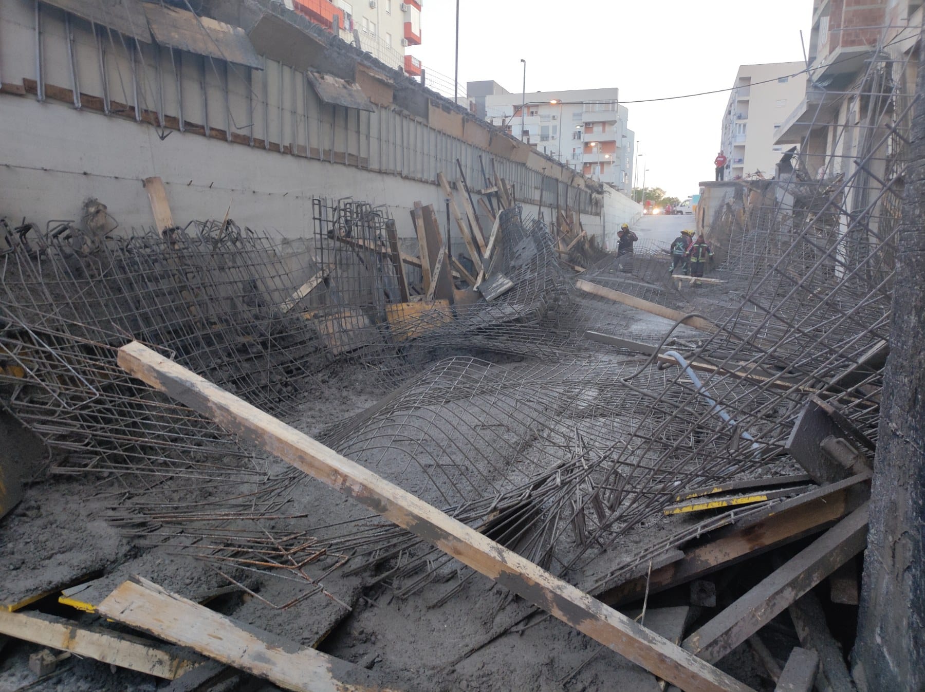 Podgorica: Urušila se konstrukcija na gradilištu, jedan radnik teže povrijeđen