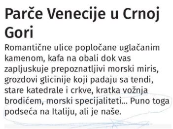 Mali lapsus ili velika Srbija... Čija je Boka Kotorska?