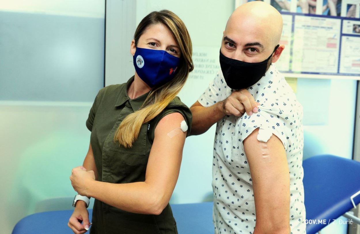 Vakcinisali se Srzentić i njen suprug Eduardo