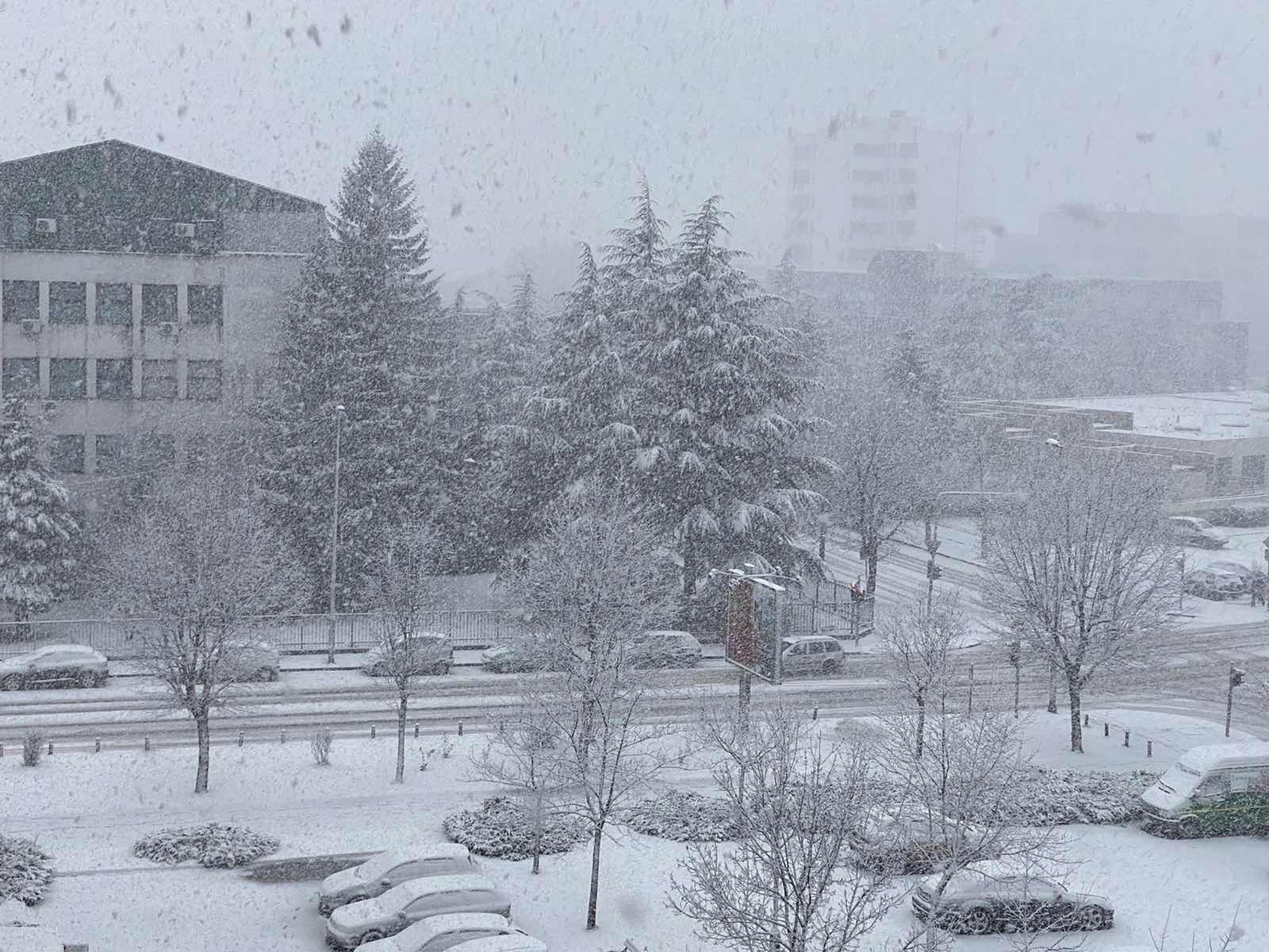 Čitaoci šalju: Snijeg u Nikšiću, Mojkovcu...