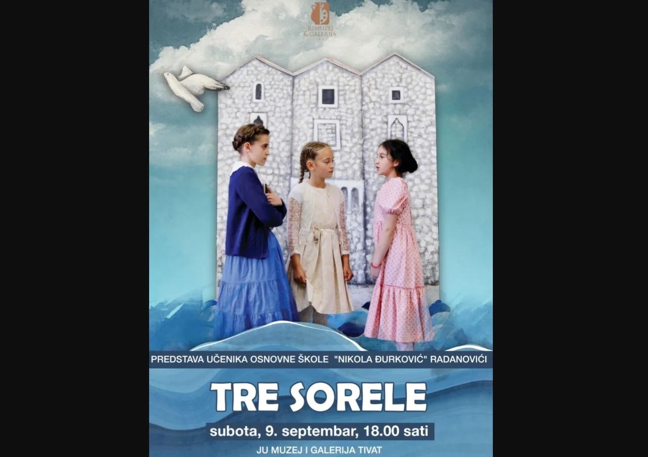 Predstava Tre sorele sjutra u Tivtu