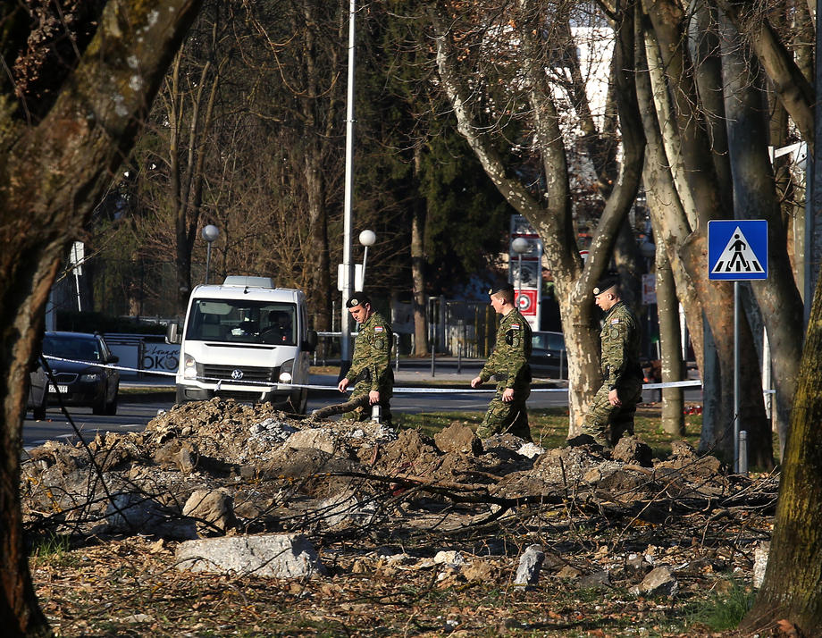 Šef Vojne policije: Jedan dio fragmenata letjelice iz Zagreba ukazuje da je nosila eksplozivnu napravu