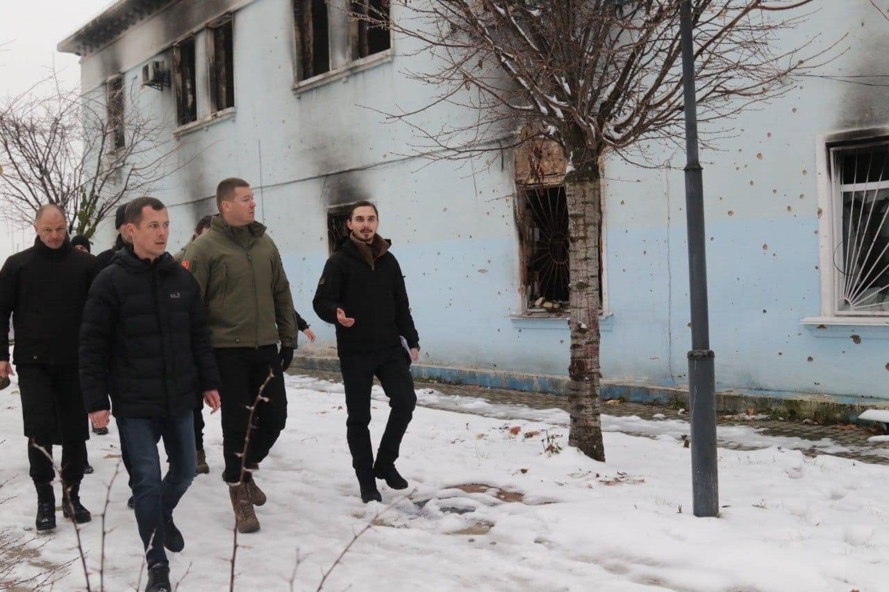 Adžić u posjeti Ukrajini: Obišao Irpin