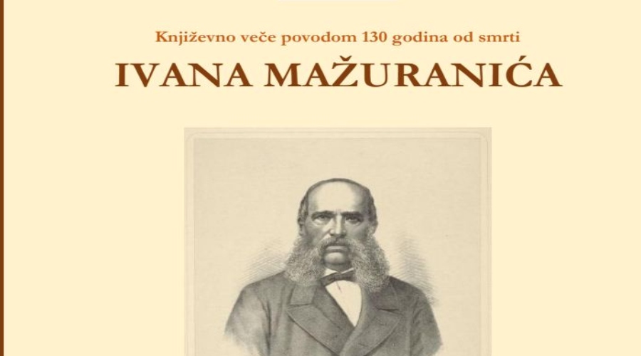 Književno veče posvećeno Ivanu Mažuraniću