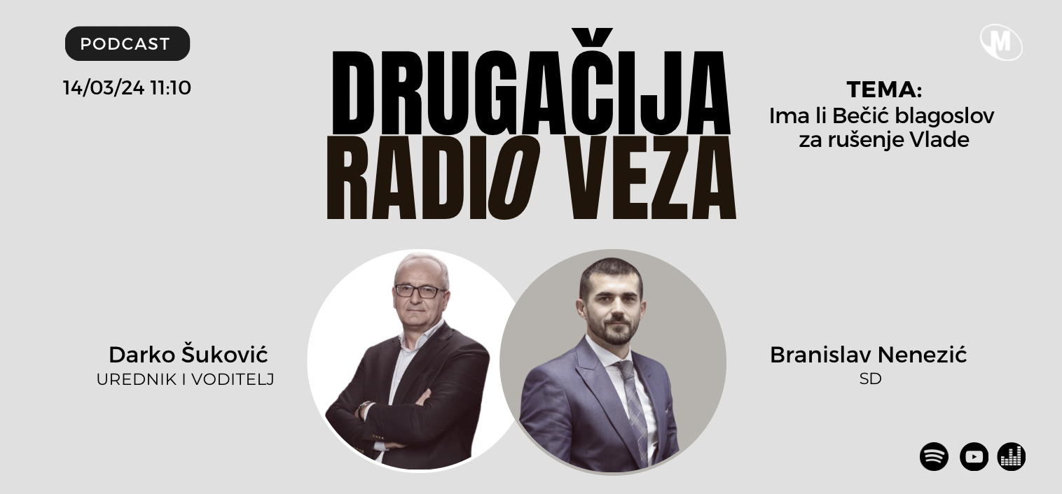 Gost DRV Branislav Nenezić: Ima li Bečić blagoslov za rušenje Vlade