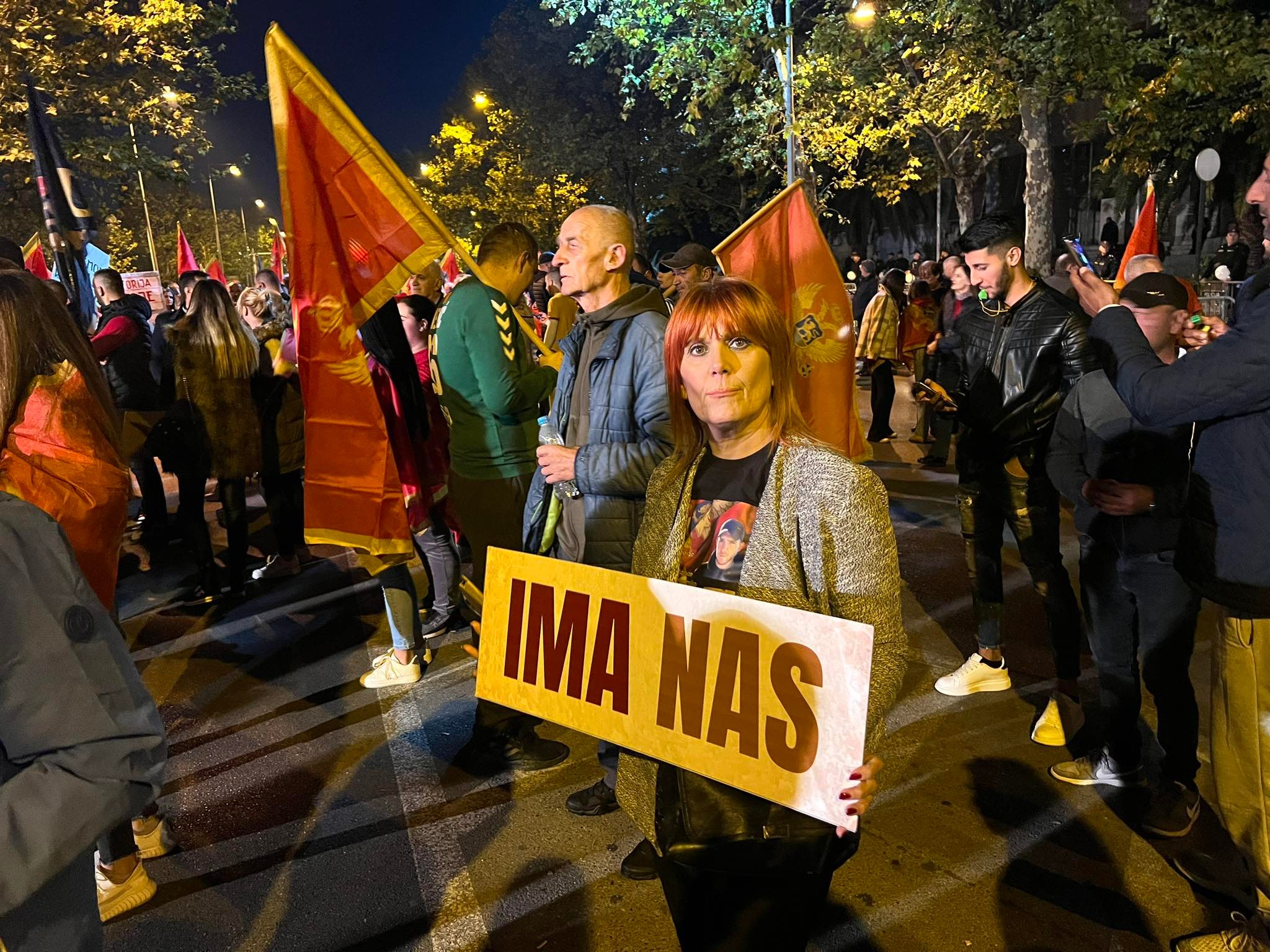 Pogledajte kako je proticalo okupljanje za protest održan u Podgorici