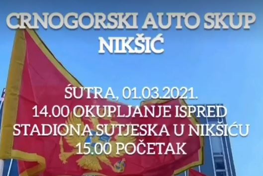 PKS: Ne odustajemo, sjutra auto obilazak Nikšića, polasci iz više gradova