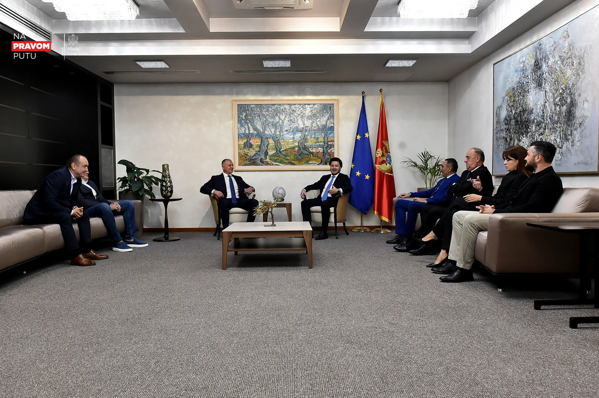 Abazović sa predstavnicima Džudo saveza: Crna Gora domaćin Evropskog prvenstva za seniore 2025.