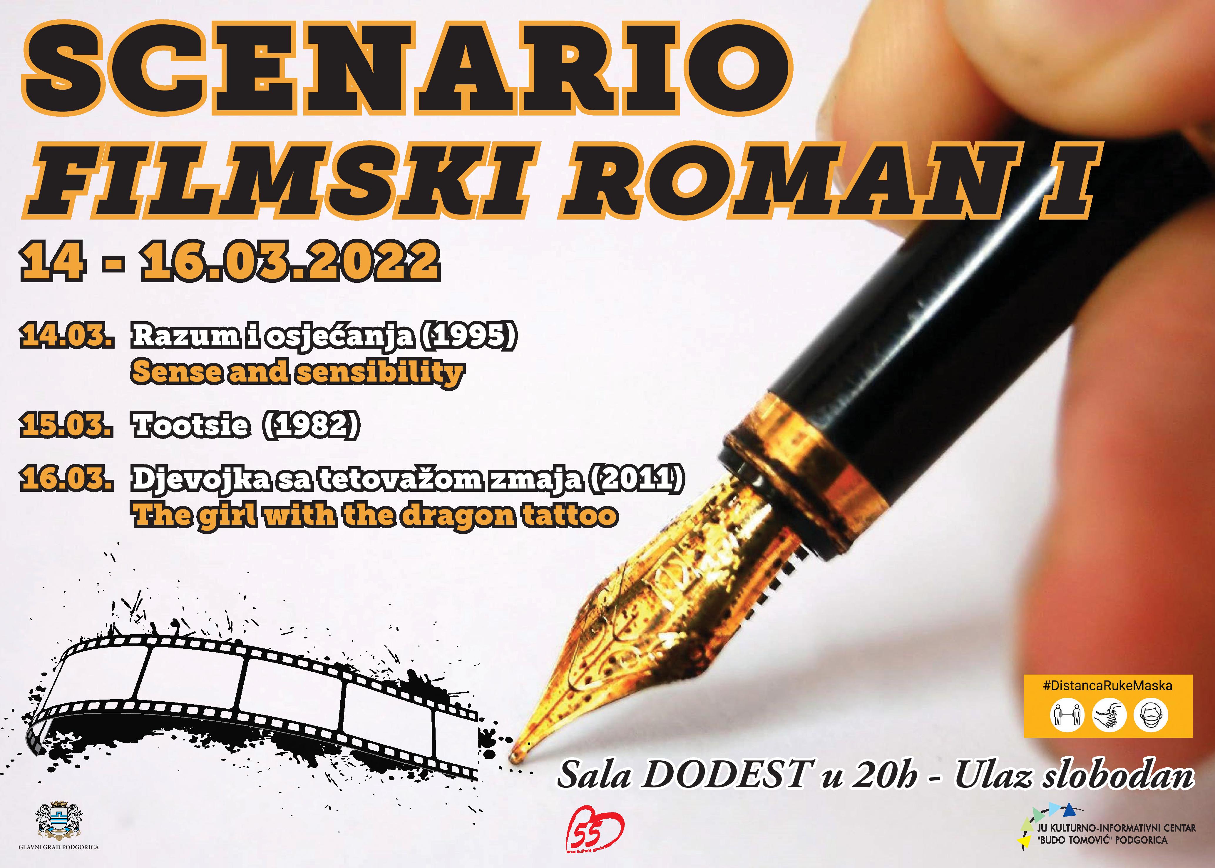 Revija "Scenario - filmski roman 1" u KIC-u