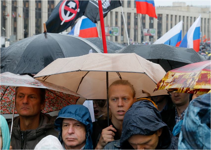 Nekoliko hiljada ljudi na protestu opozicije u Moskvi
