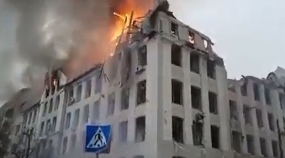 Pogledajte: Dramatični snimci iz Ukrajine, eksplozije u Harkovu