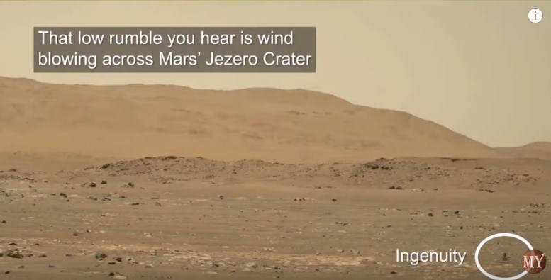 NASA objavila audio snimak svog helikoptera na Marsu