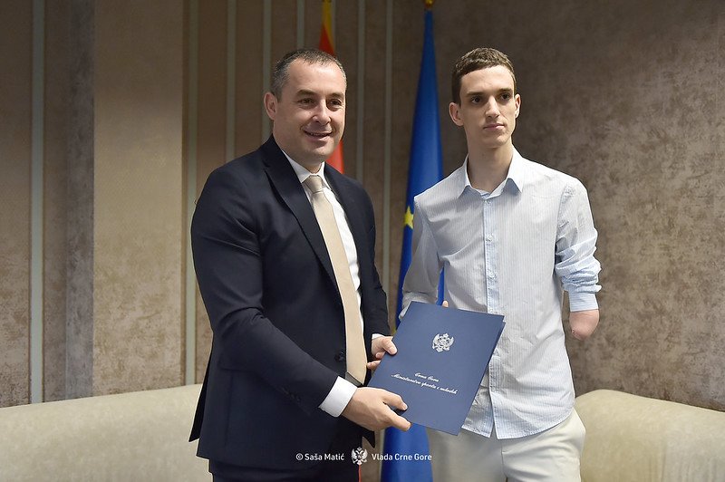 Filipu Radoviću 25.000 eura za ostvareno treće mjesto na Paraolimpijskim igrama