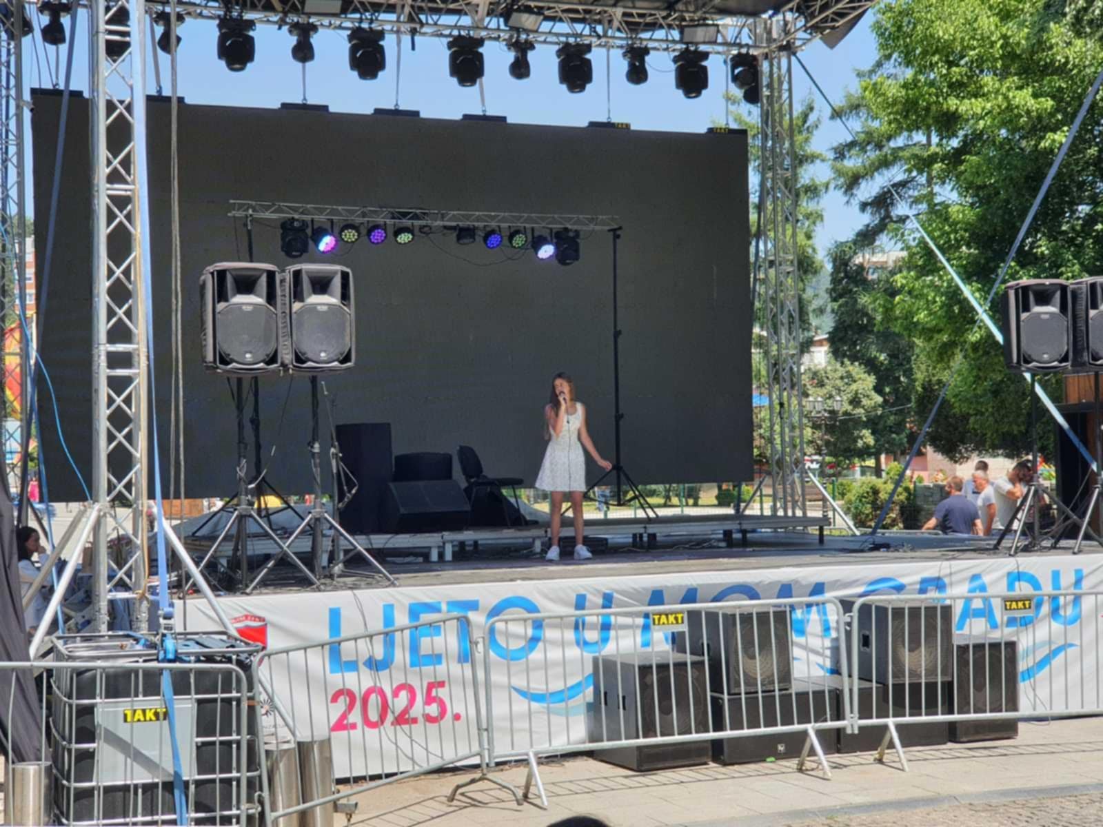 Bijelo Polje: Muzički festival Dječja mašta može svašta održan na gradskom trgu